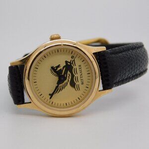 WITTNAUER Genuine Leather Quartz Analog Women's Watch New Battery